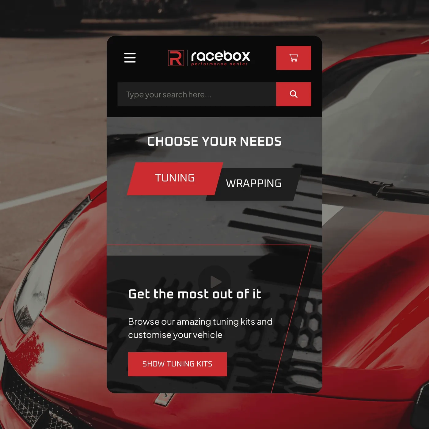Racebox — performance center auto